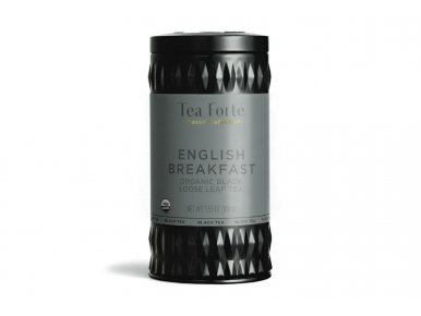 Tea Forté - English Breakfast - Thé Noir Bio Premium feuilles entières - 100g