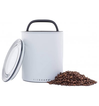 AirScape Kilo Boite Conservatrice Café en Inox Gris Mat - Breveté mise sous vide Air -Volume 3,8 L - Contenance 1 Kg