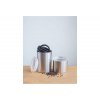 AirScape Boite Conservatrice Café en Inox finition Mocha - Breveté mise sous vide Air -Volume 900 ml - Contenance 250 g