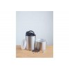 AirScape Boite Conservatrice Café en Inox finition Laqué Rouge - Breveté mise sous vide Air -Volume 900 ml - Contenance 250 g