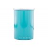 AirScape Boite Conservatrice Café en Inox Laqué Turquoise - Breveté mise sous vide Air -Volume 1,9 L - Contenance 500 g