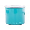 AirScape Boite Conservatrice Café en Inox Laqué Turquoise - Breveté mise sous vide Air -Volume 900 ml - Contenance 250 g