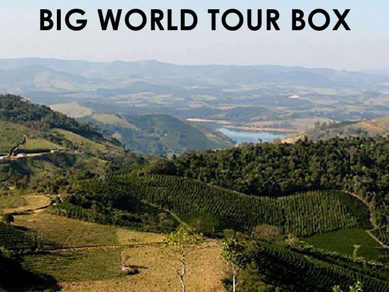 Box Café Prêt à offrir BIG WORLD TOUR