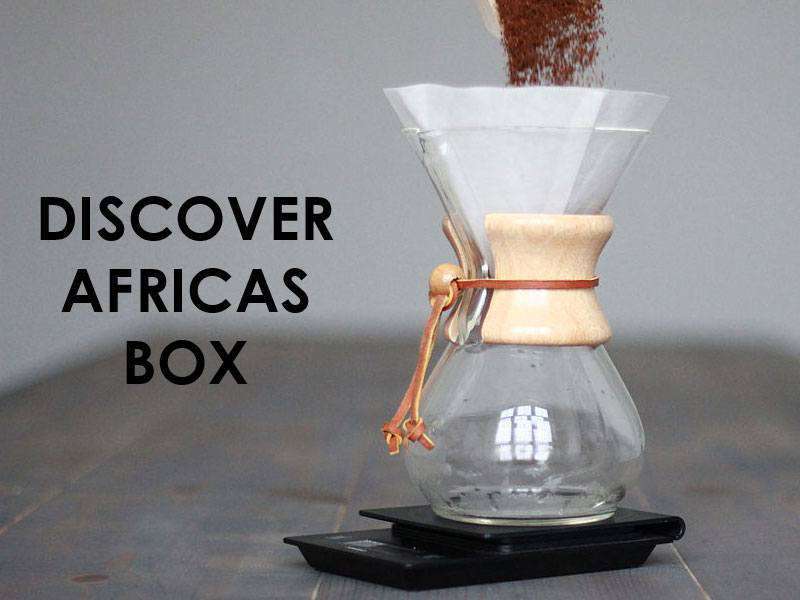 Box café prêt à offrir DISCOVER AFRICAS